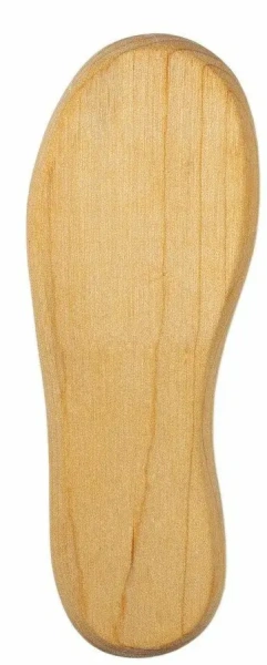 Щетка для обуви деревянная, натуральная щетина PATTERN (510000); УТ-00000055